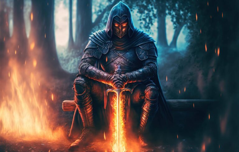 Cloud gaming illustration showing a player streaming video games from a remote server to multiple devices.