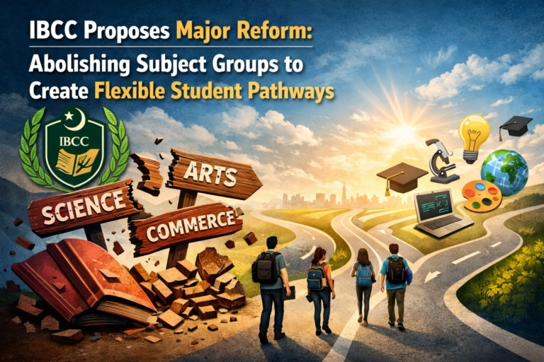Inter Boards Coordination Commission Reform: IBCC proposes abolishing subject groups to introduce flexible academic pathways for students.