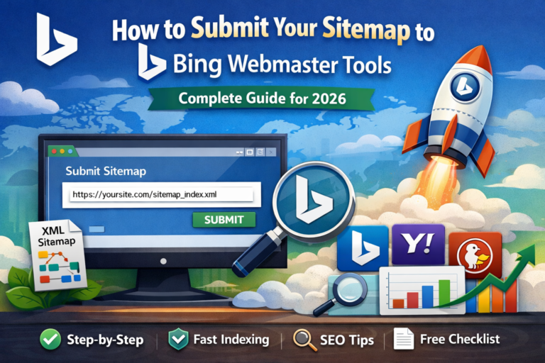 How to submit your sitemap to Bing Webmaster Tools step by step for faster indexing in 2026
