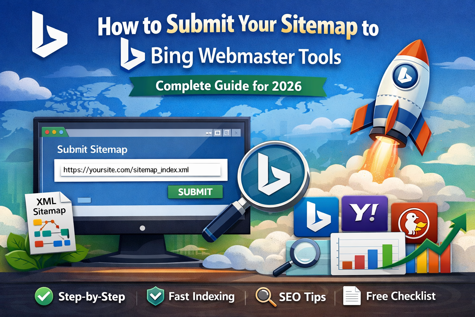 How to submit your sitemap to Bing Webmaster Tools step by step for faster indexing in 2026