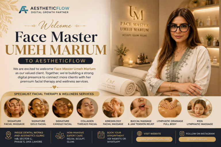 Face Master Umeh Marium | Facial Massage & Wellness in Lahore